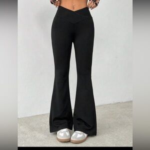 Black Flared Pants